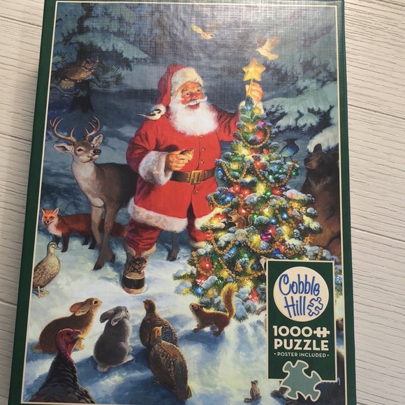 Cobble Hill Santa’s Tree EUC - Picture 1 of 6